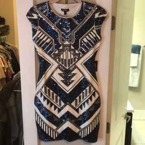 Sequin Express mini dress